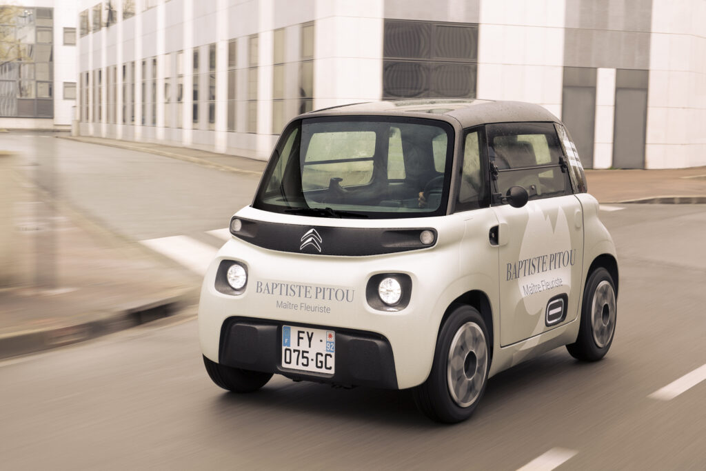 My Ami Cargo combina capacidad de carga, funcionalidad de oficina móvil y beneficios del eléctrico