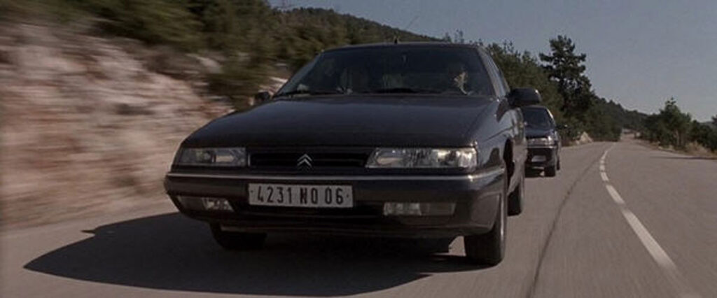 Las trepidantes persecuciones con el Citroën XM rodadas a la vieja usanza, sin postproducción de la película ‘Ronin’, John Frankenheimer, 1998.