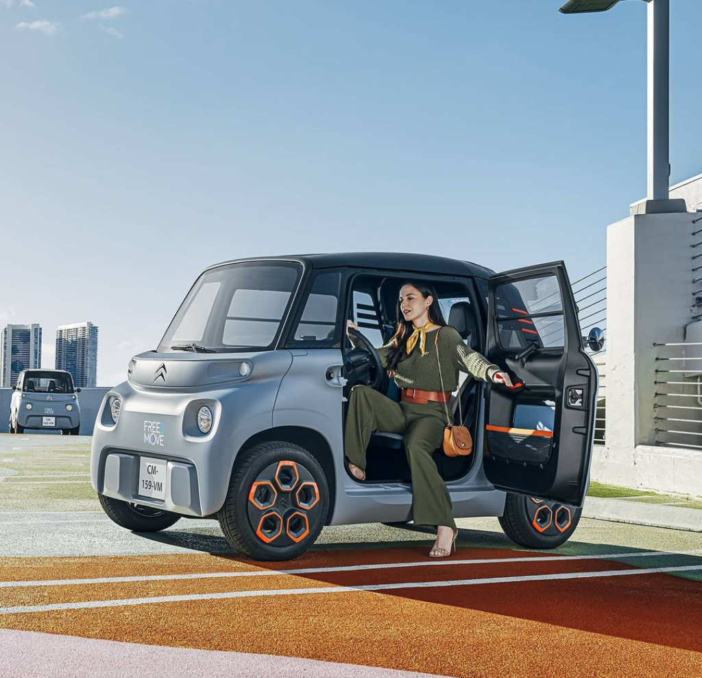 Citroën AMI: su campaña ha estado marcada por una comunicación muy llamativa, fresca y cercana